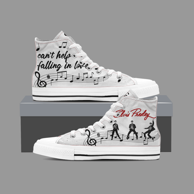 Premium Elvis Presley High Twenty One Pilots Shoes Hd Idea Fanatic