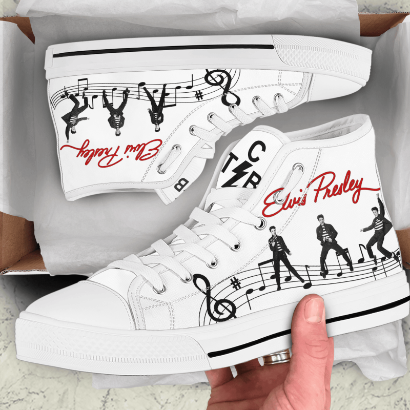 Premium Elvis Presley High Twenty One Pilots Shoes Hd Idea Fanatic