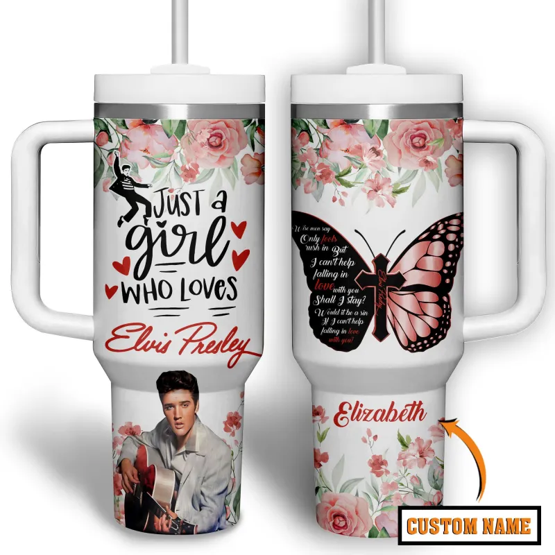 Elvis Presley Custom Stanley Cup Tl Idea Fanatic