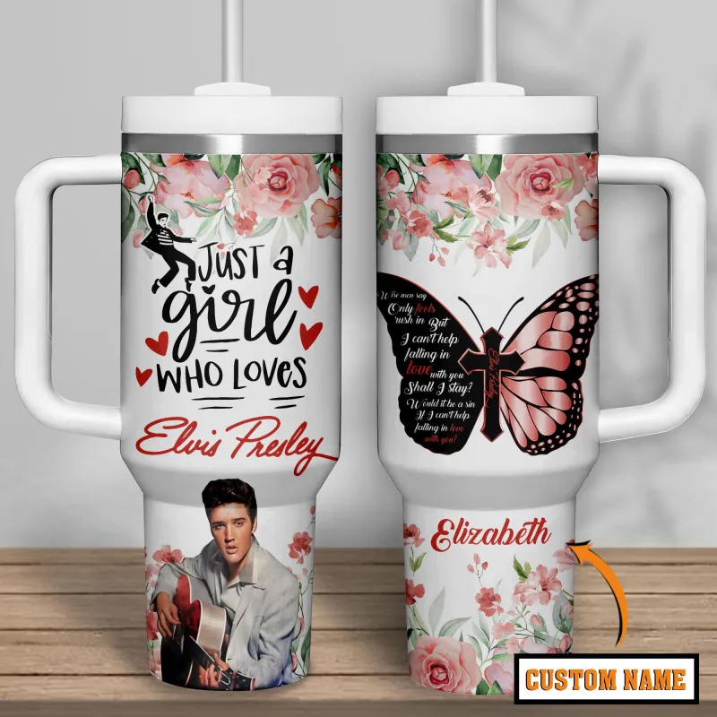 Elvis Presley Custom Stanley Cup Tl (2) Idea Fanatic