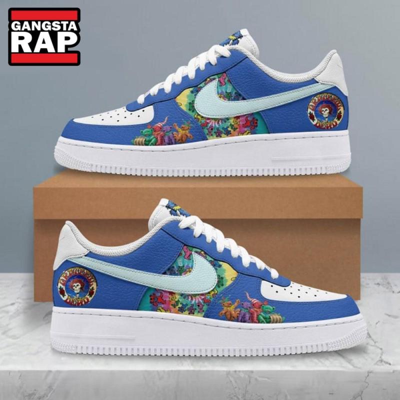 grateful dead music air force 1 sneaker shoes0422 Grateful Dead Music Air Force 1 Sneakers IFDDAF10017 Idea Fanatic