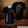 The Rolling Stones Baseball Jersey IDF84402 Idea Fanatic