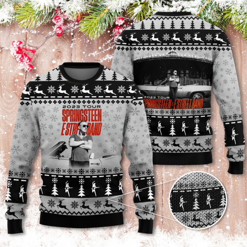 image 1 1 1 Bruce Springsteen Ugly Sweater BST110923L5 Idea Fanatic