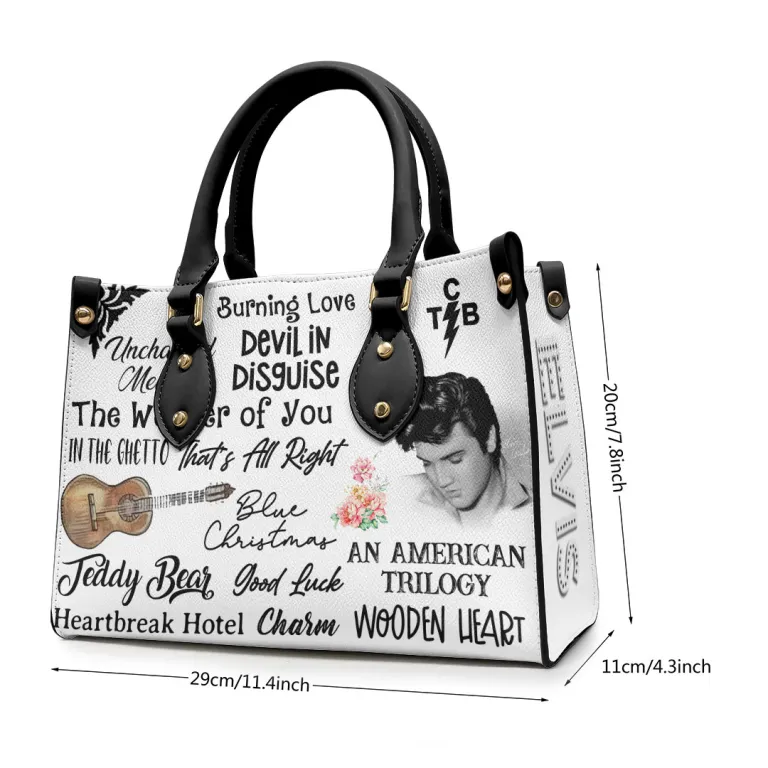 image 1 11 Elvis Presley Leather HandBag IDF884153 Idea Fanatic