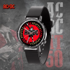 image 10 AC/DC Black Leather Watch IDF894622 Idea Fanatic