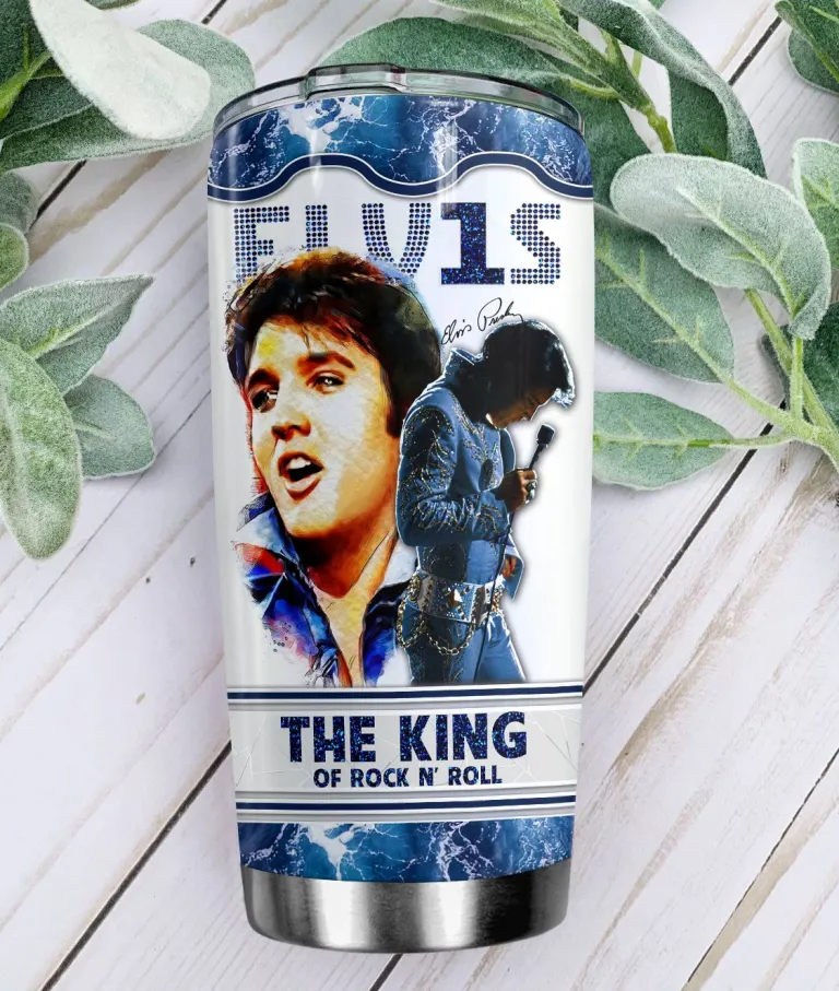 image 14 17 Personalized Elvis Presley Tumbler Cup EPR110424DVM36 Idea Fanatic