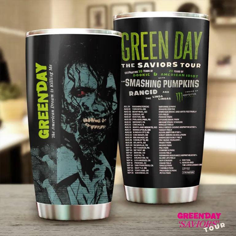 image 14 2 Green Day Tumbler Cup GRD030424L1 Idea Fanatic