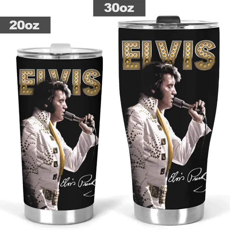 image 16 2 1 1 Elvis Presley Tumbler Cup EPR190324L41 Idea Fanatic