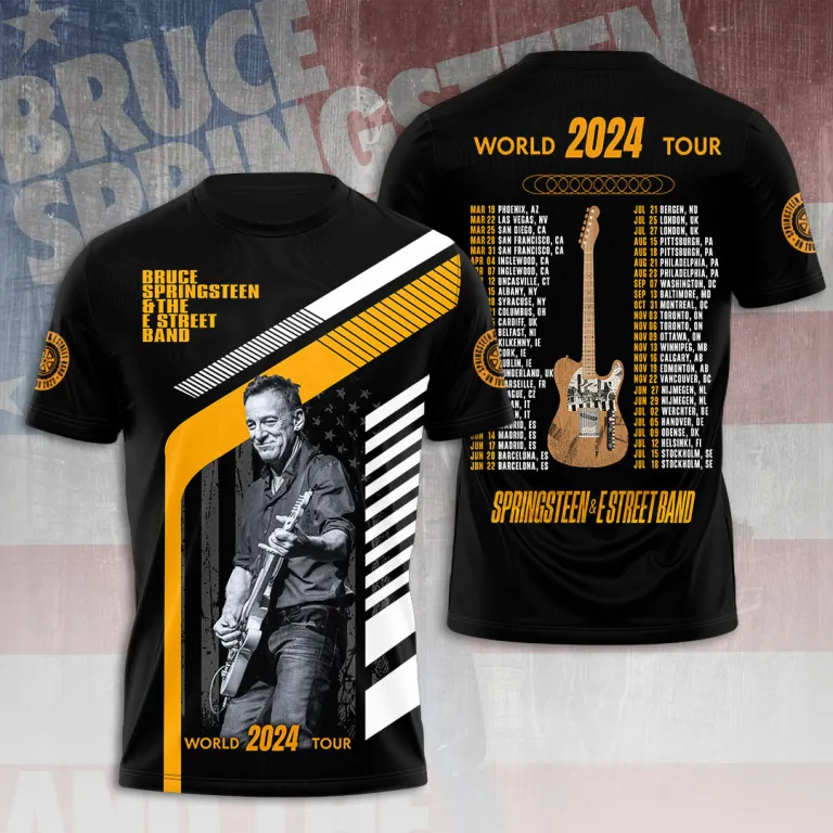 image 160 Bruce Springsteen 3D Apparel DP220424DVM25 Idea Fanatic