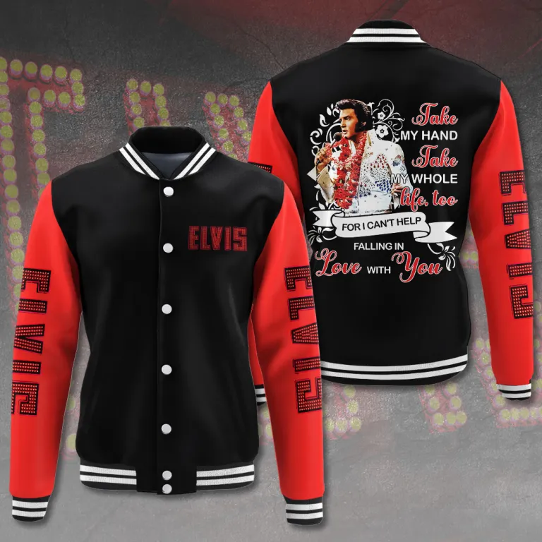 image 17 1 Elvis Presley Varsity Jacket EPR220324L60 Idea Fanatic