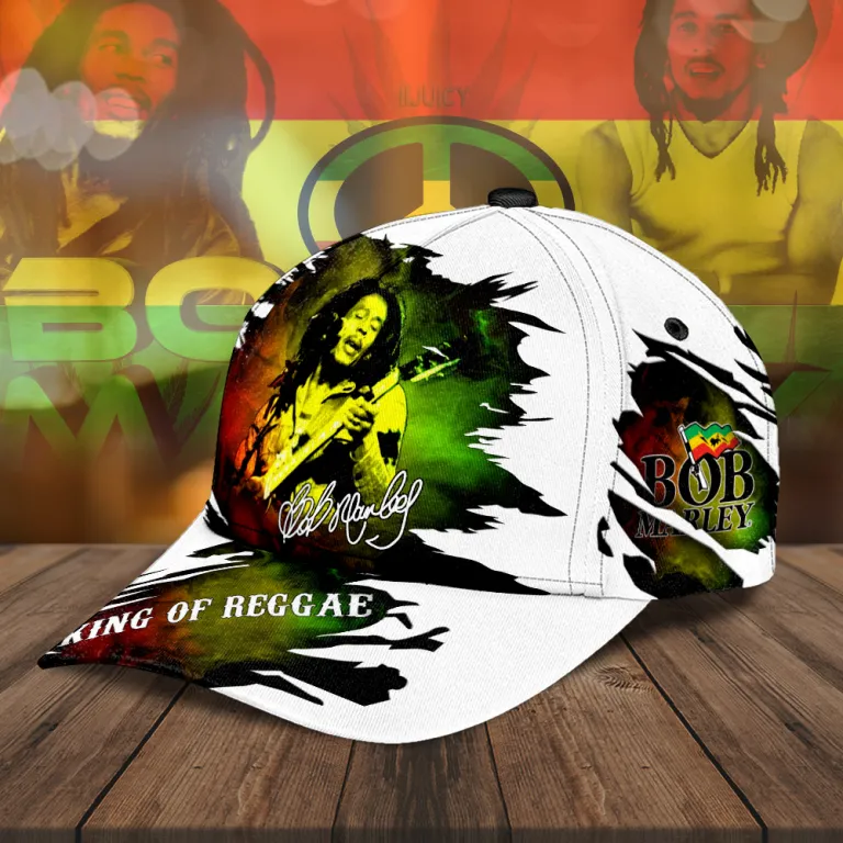 image 2 6 1 Bob Marley Classic Cap BML230324L46 Idea Fanatic