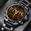 image 30 7 Elvis Presley Black Stainless Steel Hand Watch IDF894150 Idea Fanatic