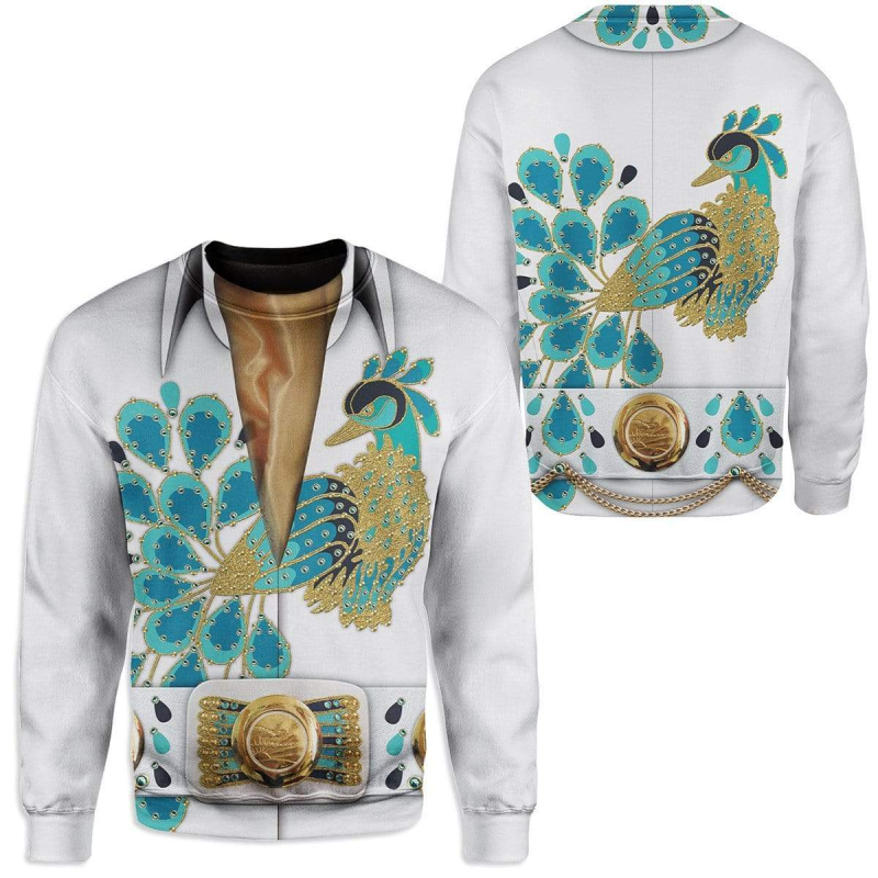 image 34 2 Cosplay Elvis Presley Peacock Costume 3D Apparels EPR030424L83A Idea Fanatic