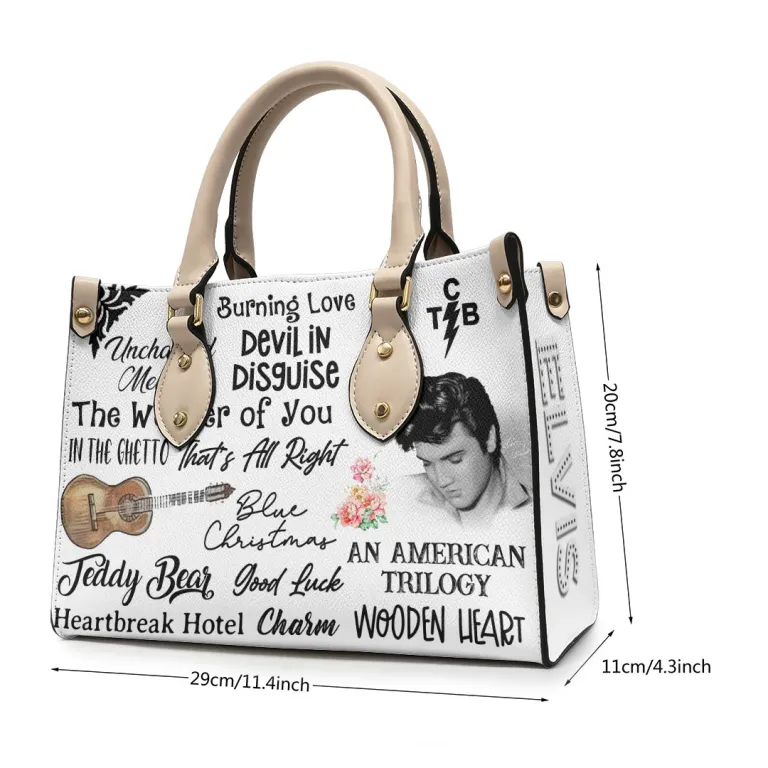 image 4 8 Elvis Presley Leather HandBag IDF884153 Idea Fanatic