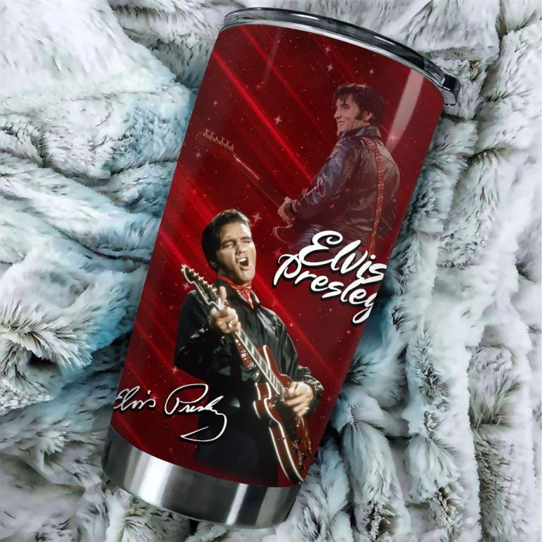 image 5 34 Elvis Presley Tumbler Cup EPR110424DVM33 Idea Fanatic