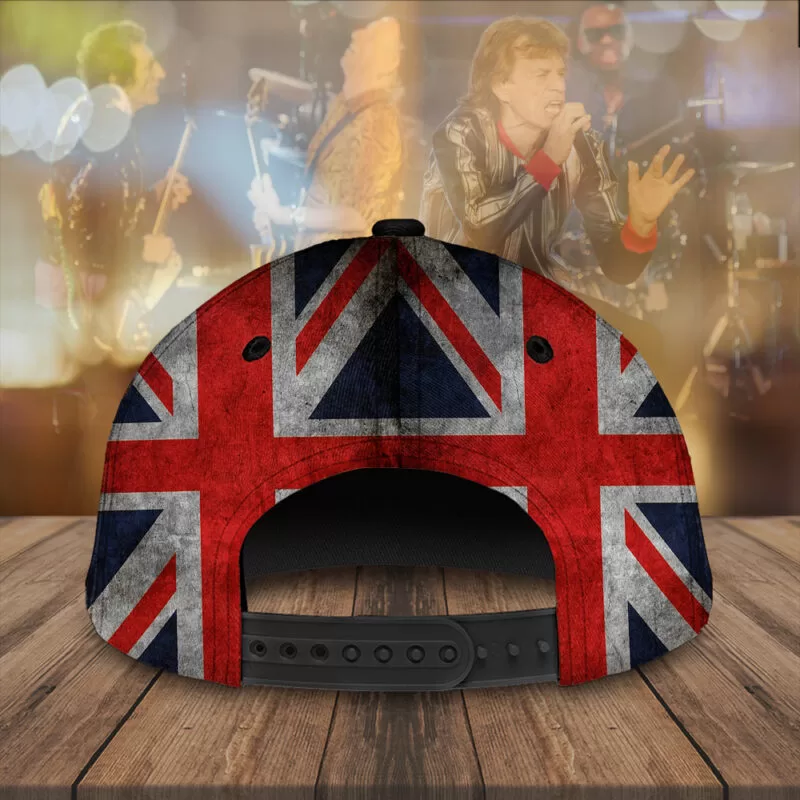 image 58 1 Personalized The Rolling Stones x UK Flag Classic Cap TRS010424L53 Idea Fanatic