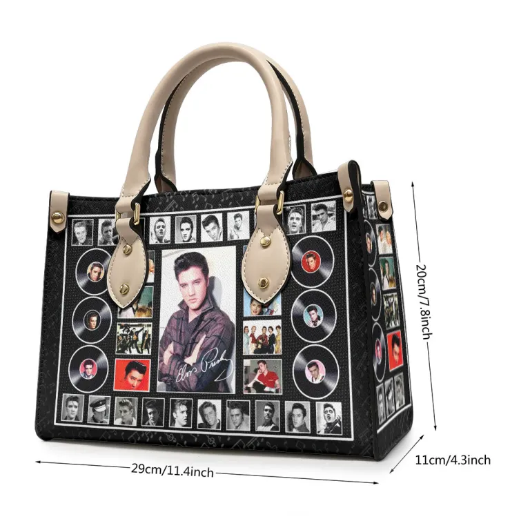 image 58 5 Elvis Presley Leather HandBag IDF894214 Idea Fanatic