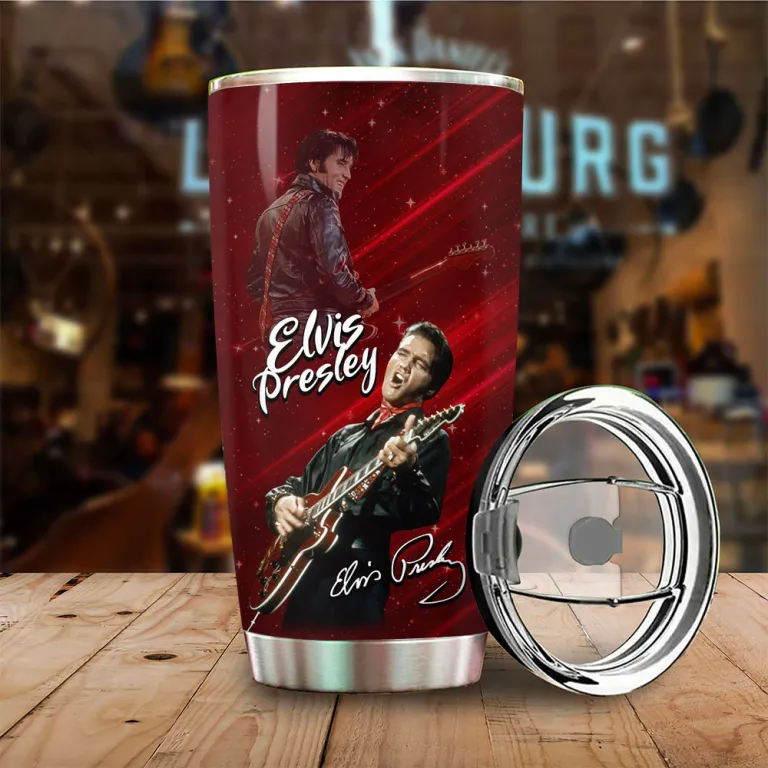 image 6 31 Elvis Presley Tumbler Cup EPR110424DVM33 Idea Fanatic