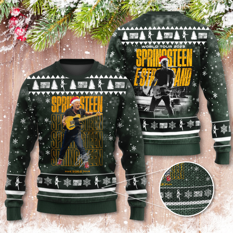 image 6 7 Bruce Springsteen Ugly Sweater BST110923L4 Idea Fanatic