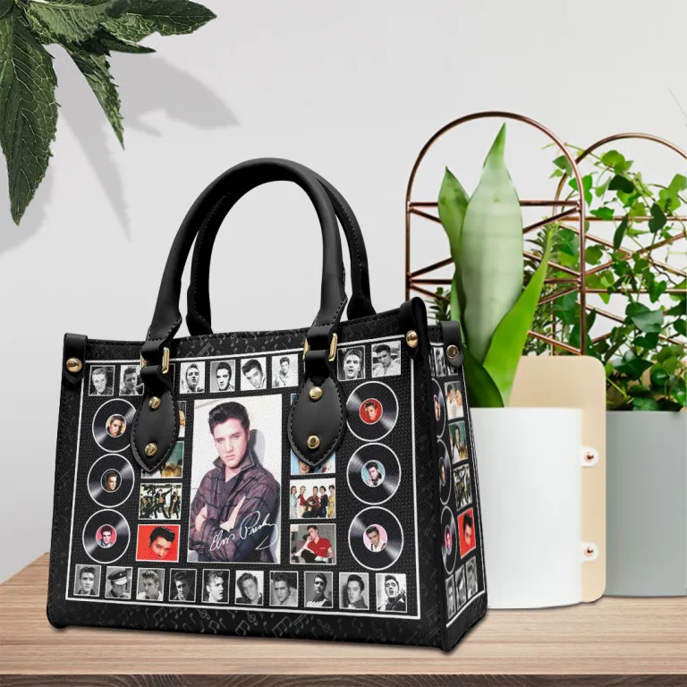 image 61 6 Elvis Presley Leather HandBag IDF894214 Idea Fanatic