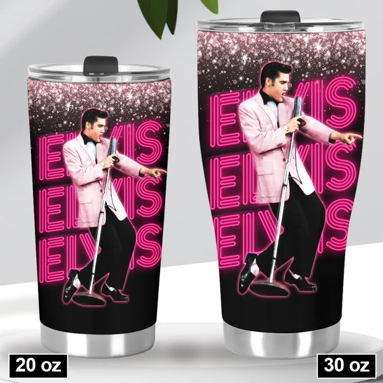 image 8 1 1 Elvis Presley Tumbler Cup EPR150323L21 Idea Fanatic