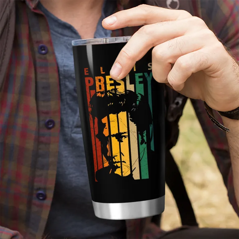 image 8 3 1 Elvis Presley Tumbler Cup EPR030424L25 Idea Fanatic