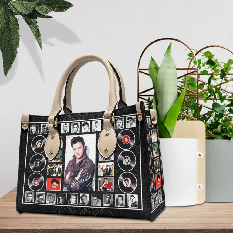 image 80 3 Elvis Presley Leather HandBag IDF897847 Idea Fanatic