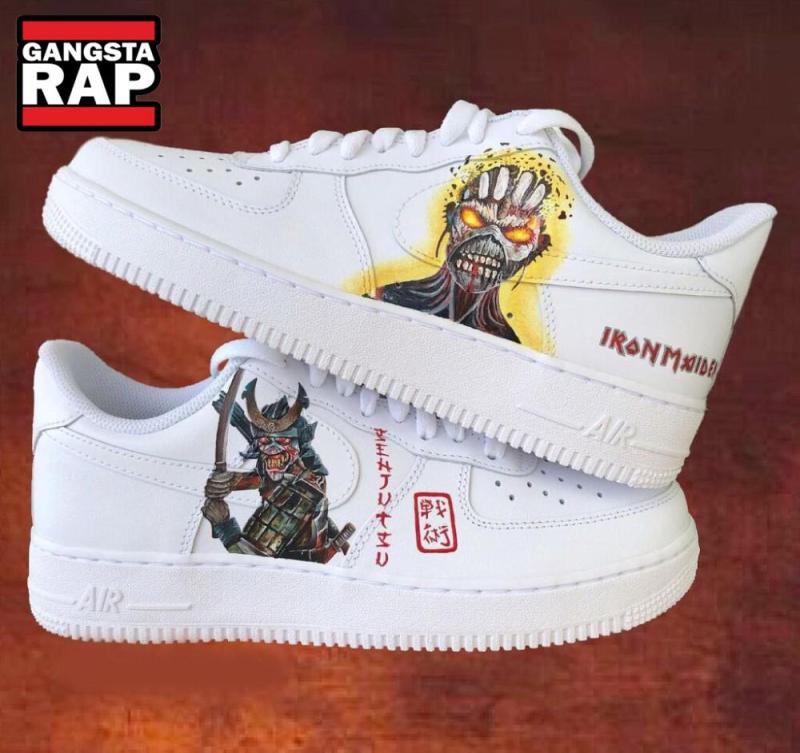 iron maiden music fans lover air force 1 sneaker shoes2805 Iron Maiden Music Fans Lover Air Force 1 Sneakers IFDDAF10024 Idea Fanatic