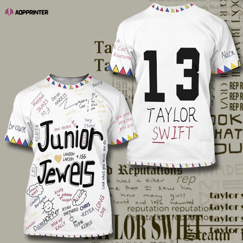 junior jewels taylor swift you belong with me 3d shirt trendy stylish girls wear Junior Jewels Taylor Swift You Belong With Me 3D Shirt IDF167222 Idea Fanatic