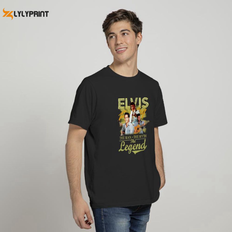 kfLSvlQv elvis presley the man the myth the legend t shirt Elvis Presley The Man The Myth The Legend T-Shirt IDF86870 Idea Fanatic