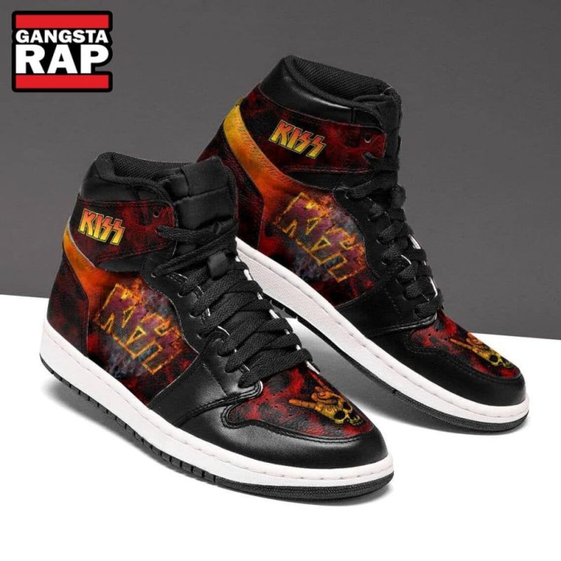 kiss music band fans lover air jordan 1 hightop shoes0615 Kiss Music Band Fans Lover Air Jordan 1 Hightop Shoes IFDDAJ10053 Idea Fanatic