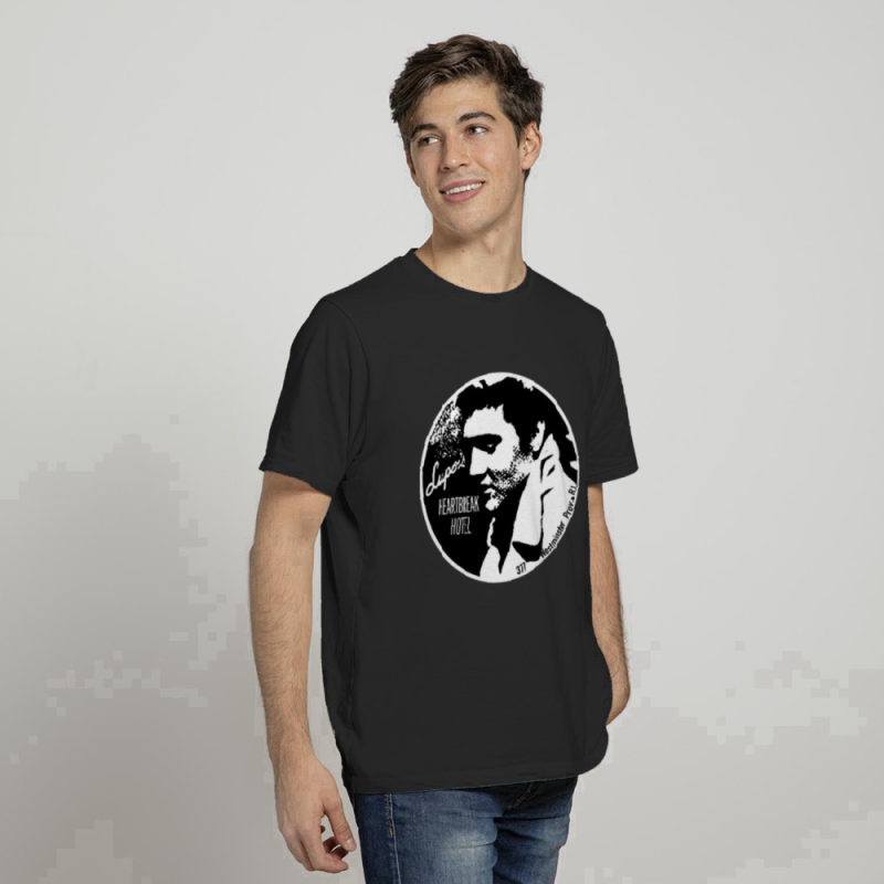 lupo s heartbreak hotel elvis presley destressed t shirt 1 Elvis Presley Destressed T-Shirt IDF142292 Idea Fanatic