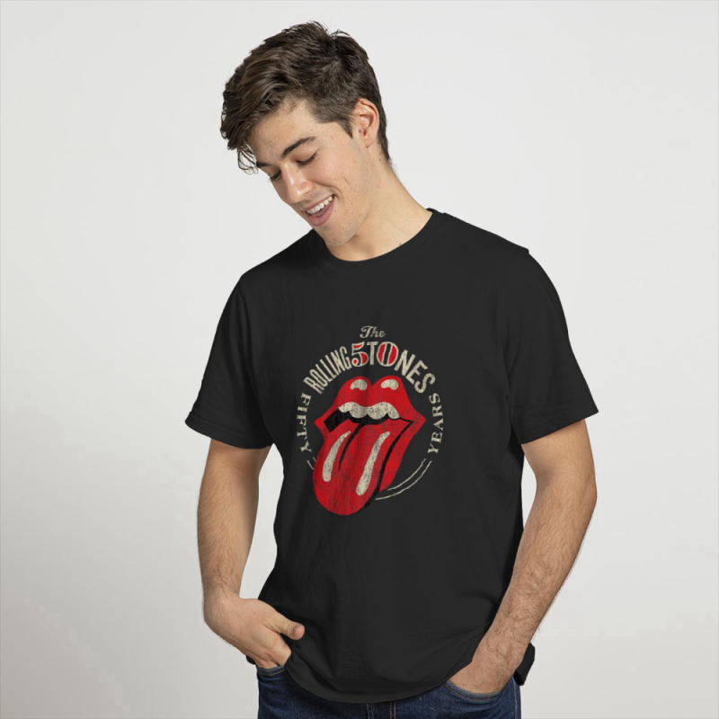 mens the rolling stones 50th anniversary logo premium t shirt 2 Mens The Rolling Stones 50th Anniversary Logo Premium T-Shirt IDF141526 Idea Fanatic