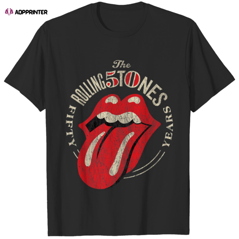 mens the rolling stones 50th anniversary logo premium t shirt Mens The Rolling Stones 50th Anniversary Logo Premium T-Shirt IDF141526 Idea Fanatic