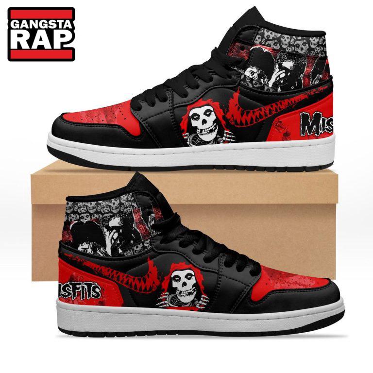 misfits rock band air jordan 1 hightop shoes0663 Misfits Rock Band Air Jordan 1 Hightop Shoes IFDDAJ10063 Idea Fanatic