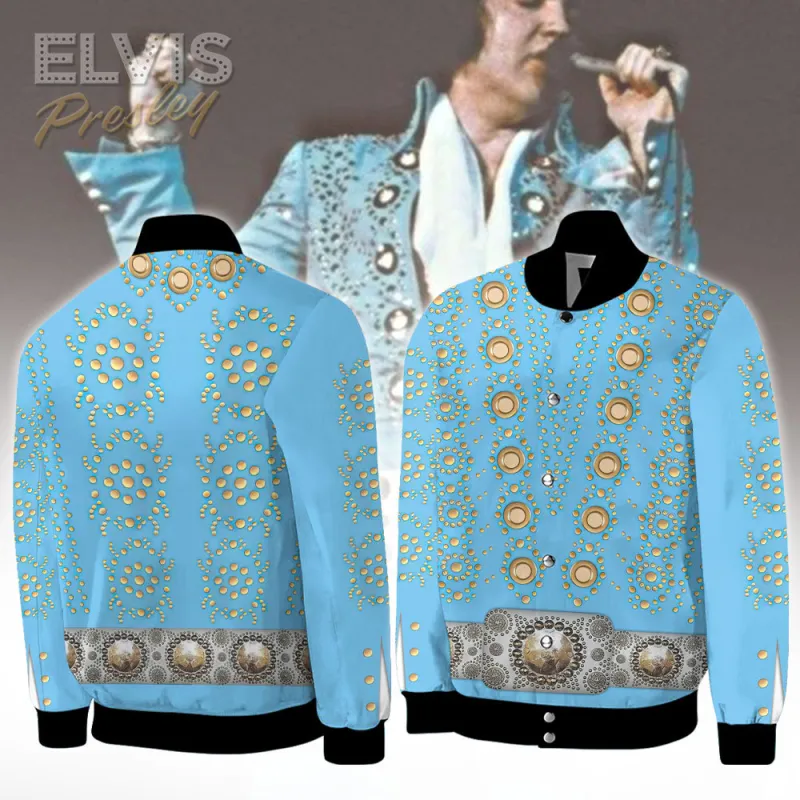 mk 1 1 3 Elvis Presley Iconic Blue Bomber EP050324LNQ1VKH Idea Fanatic