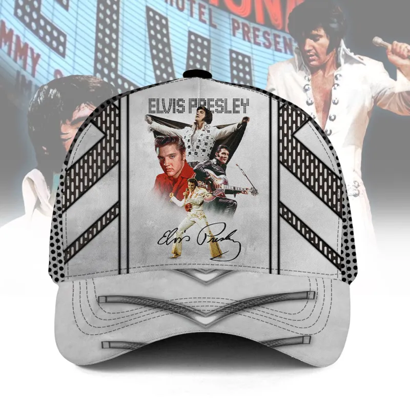 mk 1 3 2 Elvis Presley The King Of Rock N Roll Classic Cap EP210224LNQ12VKH Idea Fanatic