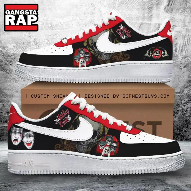 motley crue music air force 1 sneaker shoes7314 Motley Crue Music Air Force 1 Sneakers IFDDAF10031 Idea Fanatic