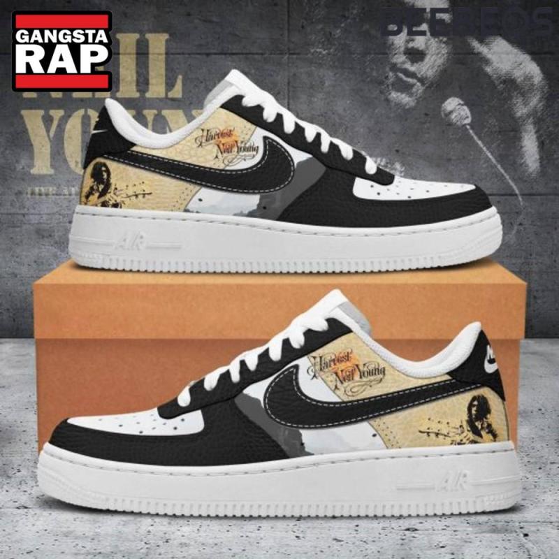 neil young music gifts air force 1 shoes sneaker5410 Neil Young Music Gifts Air Force 1 Sneakers IFDDAF10089 Idea Fanatic