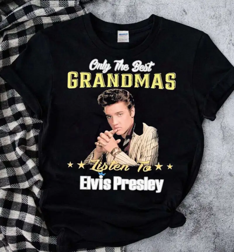 only the best grandmas listen to elvis presley 2023 t shirt for men and women 2 Only The Best Grandmas Listen To Elvis Presley T-Shirt IDF86879 Idea Fanatic