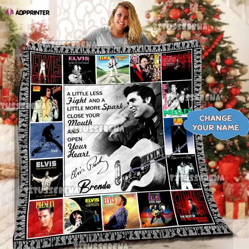 personalized elvis presley quilt blanket king of rock and roll fan blanket elvis presley blanket 1 6 Personalized Elvis presley Quilt Blanket King Of Rock and Roll Fan Blanket IDF95656 Idea Fanatic