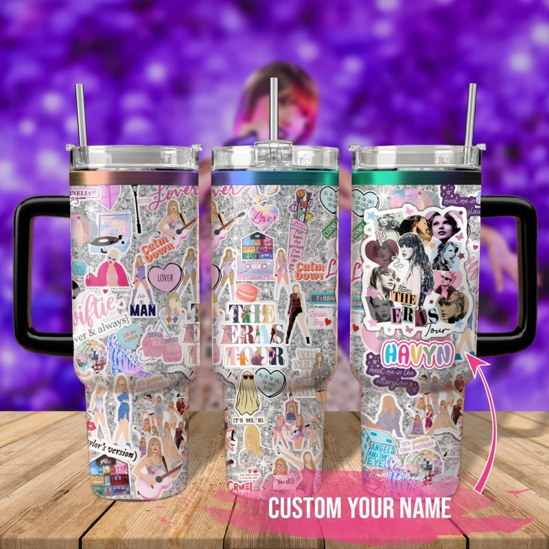 qqq4 Taylor Swift Music Custom 40oz Stainless Steel Tumbler IFDD40OZ0126 Idea Fanatic