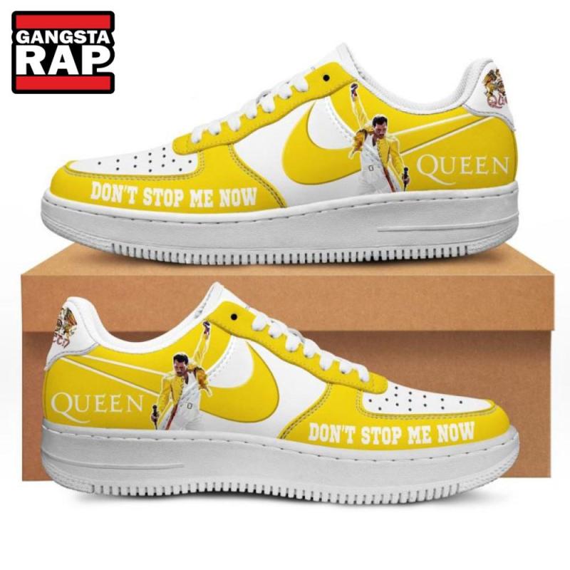 queen dont stop me now freddie mercury air force 1 sneakers shoes8588 Queen Don’t Stop Me Now Freddie Mercury Air Force 1 Sneakers Shoes IFDDAF10035 Idea Fanatic