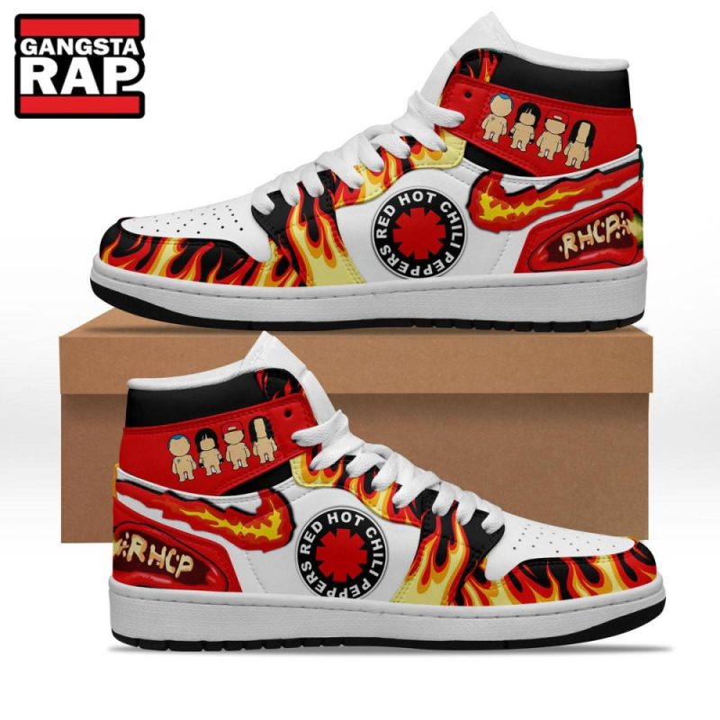 red hot chili peppers music lover air jordan 1 hightop shoes2119 Red Hot Chili Peppers Music Lover Air Jordan 1 Hightop Shoes IFDDAJ10084 Idea Fanatic