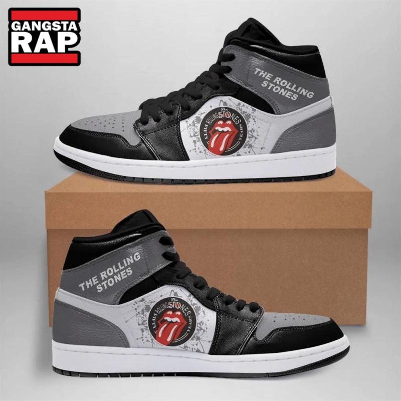 rolling stones rock band air jordan 1 hightop shoes8917 The Rolling Stones Rock Band Air Jordan 1 Hightop Shoes IFDDAJ10088 Idea Fanatic