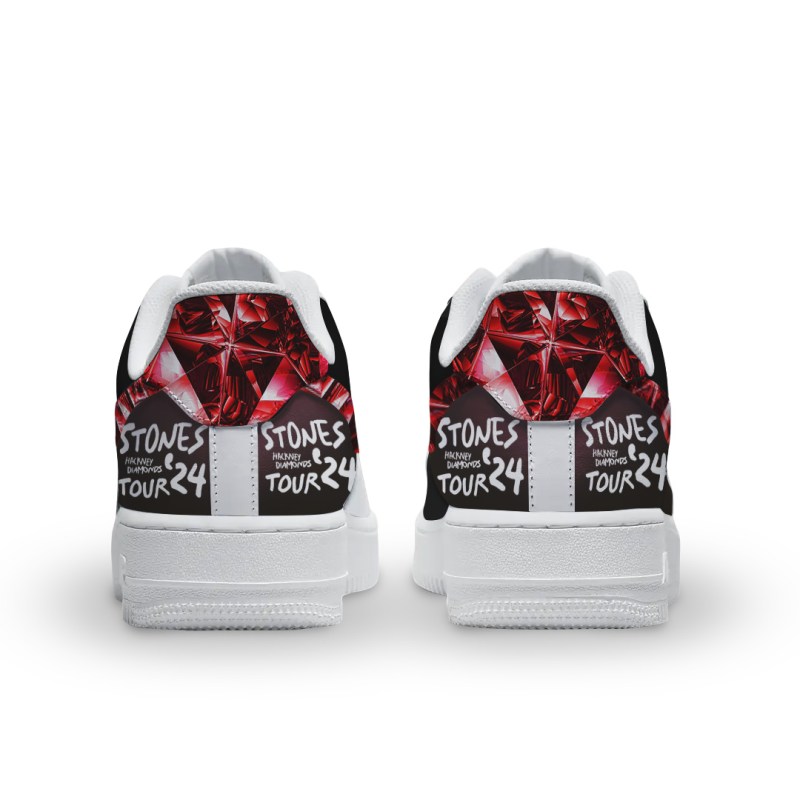 sANHNV5064 Air Force 1 Sneaker The Rolling Stones 04 The Rolling Stones Premium AF1 Sneakers IFDDAF10199 Idea Fanatic