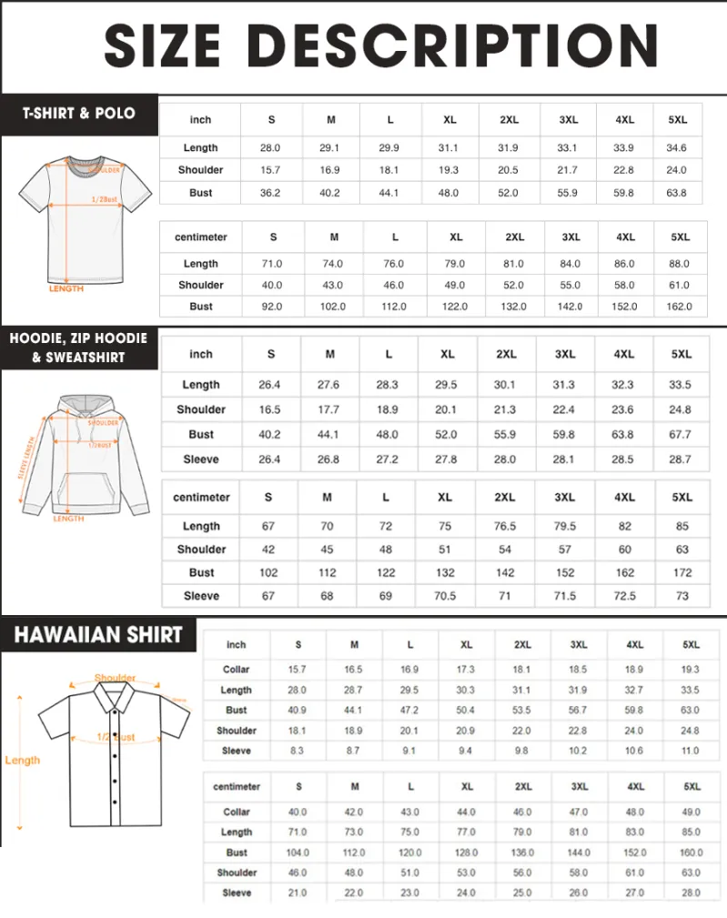 sizechart TTT170124 1 10 Elvis Presley For I Can’t Help Falling In Love With You 3D Shirt EP260224LNQ15VKH Idea Fanatic