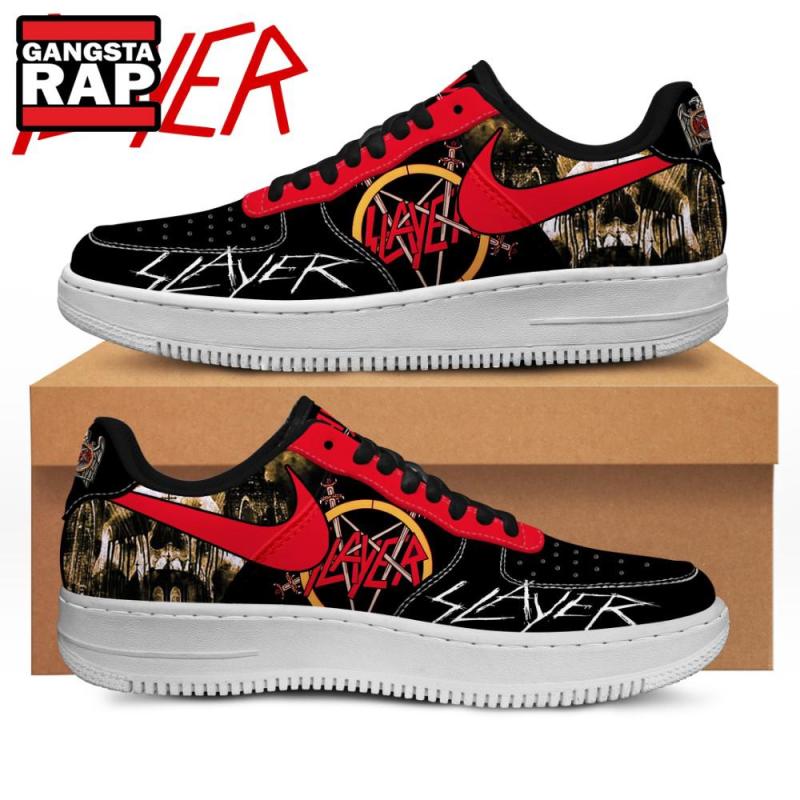 slayer band air force 1 sneaker shoes8085 Slayer Band Air Force 1 Sneakers IFDDAF10044 Idea Fanatic