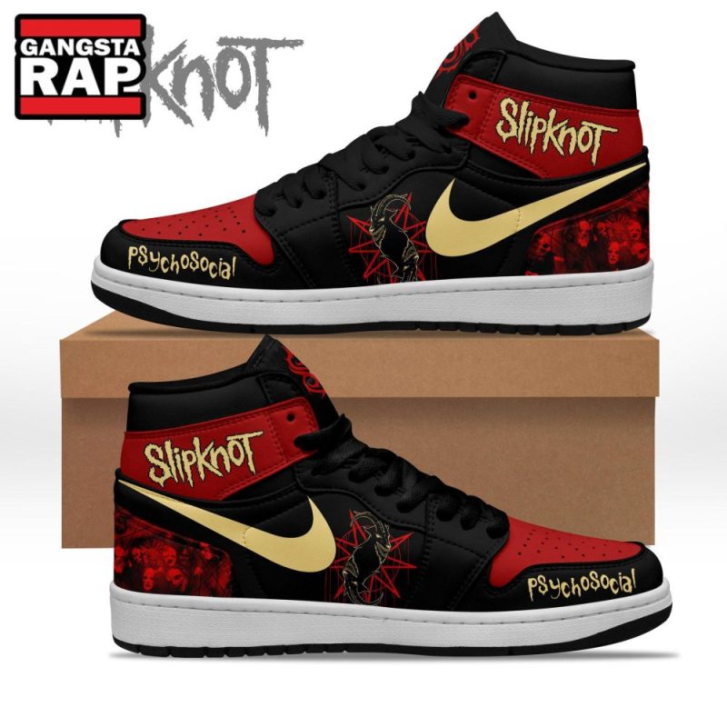 slipknot music fans gift air jordan 1 hightop shoes4498 Slipknot Music Fans Gift Air Jordan 1 Hightop Shoes IFDDAJ10095 Idea Fanatic