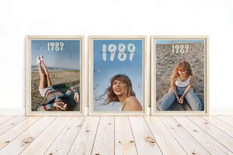 taylor swift 1989 posters x3 3 taylor swift posters featuring taylor s version swiftie gift album covers wall posters posters for bedroom 4 Taylor Swift 1989 Posters IDF168913 Idea Fanatic